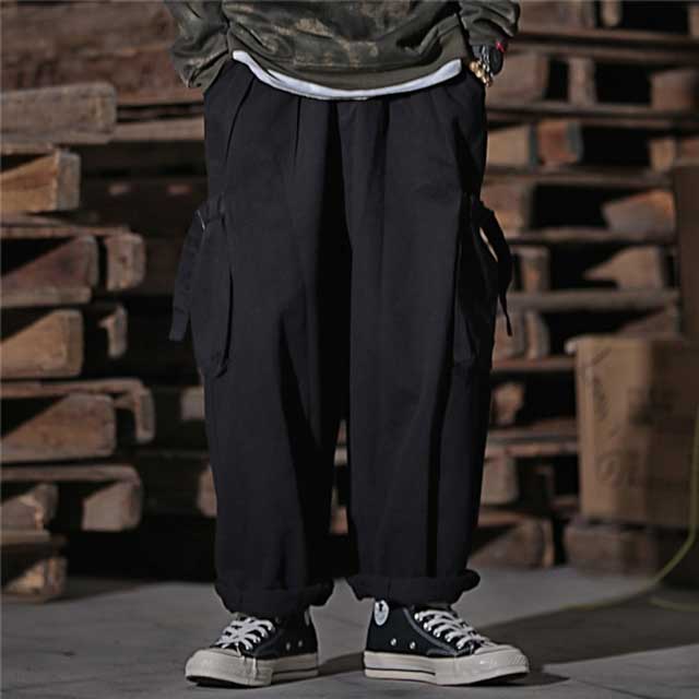 Hakama Cargo Pants - Harem Pants Men