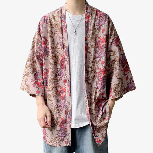 Haori Dragon - Harem Pants Men