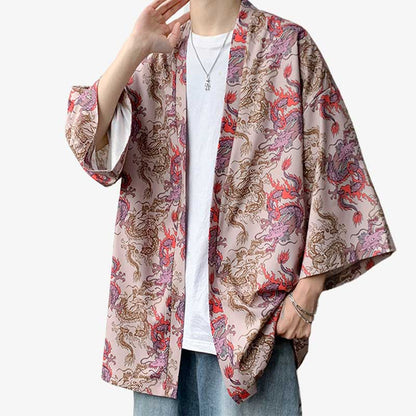 Haori Dragon - Harem Pants Men