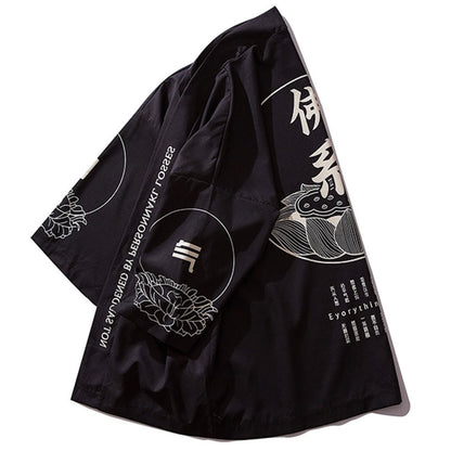 Haori Style Jacket - Harem Pants Men