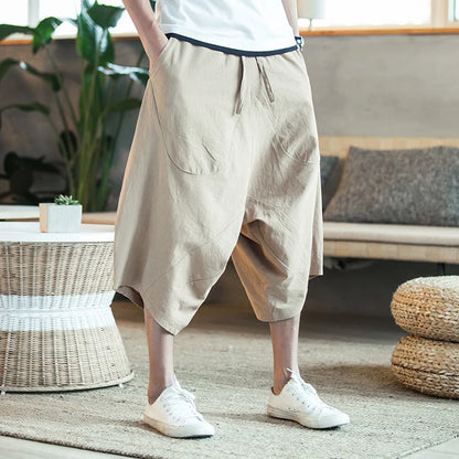ハラジュクコットンサマーハーレムパンツ