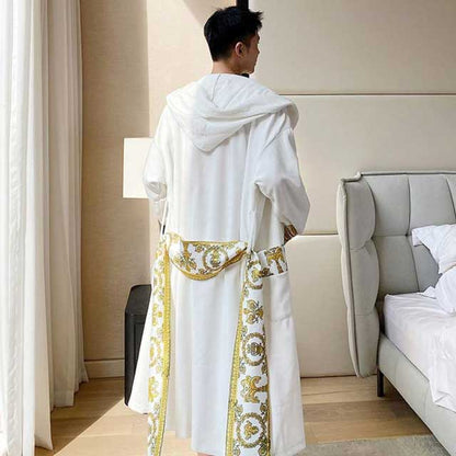 Hooded Japanese Bathrobe - Harem Pants Men