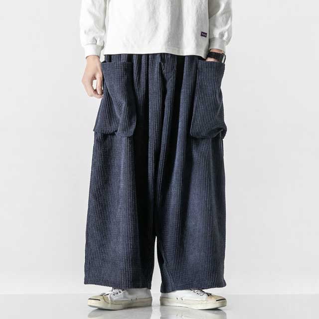 Japanese Cargo Pants - Harem Pants Men