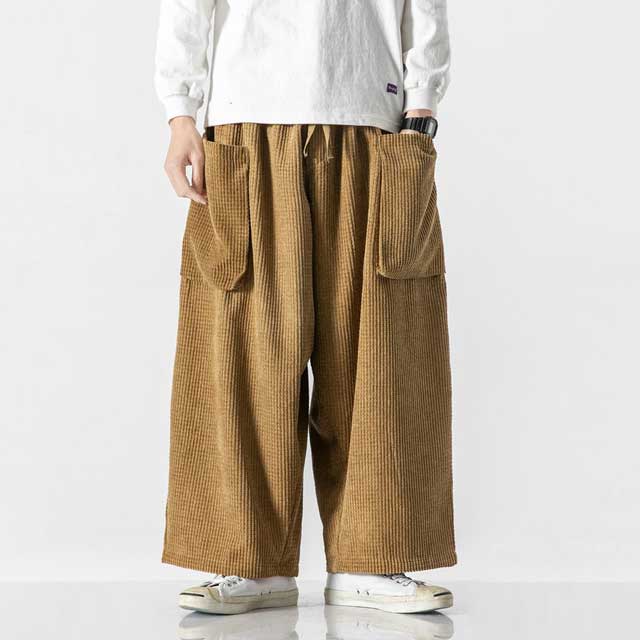 Japanese Cargo Pants - Harem Pants Men