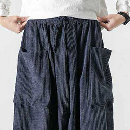 Japanese Cargo Pants - Harem Pants Men