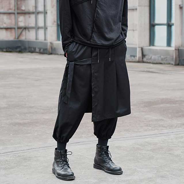 Japanese Hakama Pants - Harem Pants Men