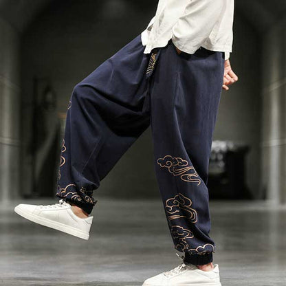 Japanese Jogger Pants - Harem Pants Men