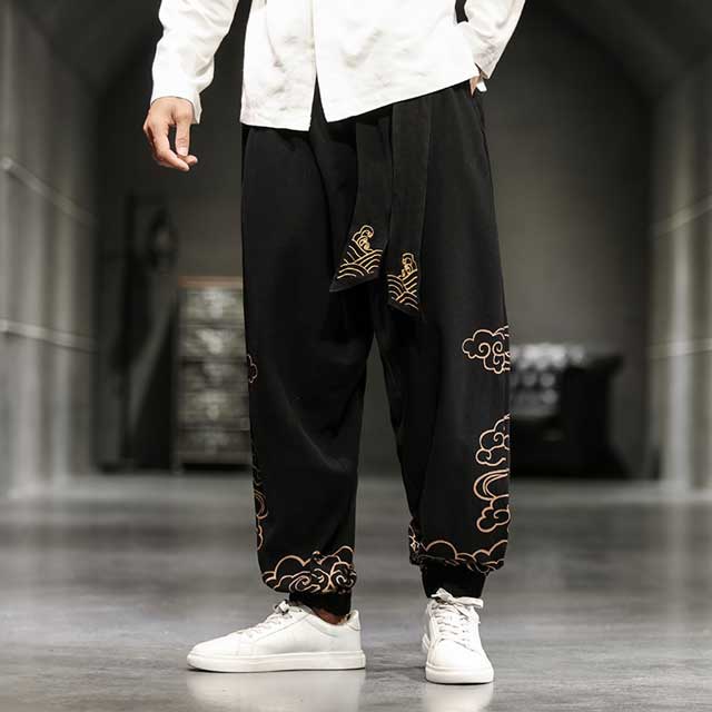 Japanese Jogger Pants - Harem Pants Men