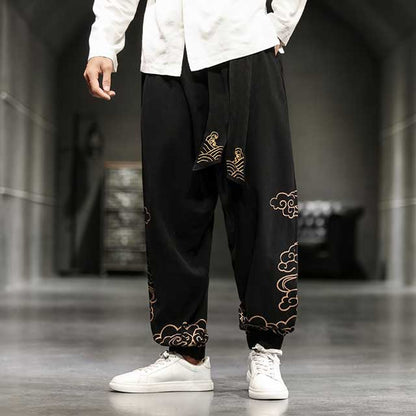Japanese Jogger Pants - Harem Pants Men