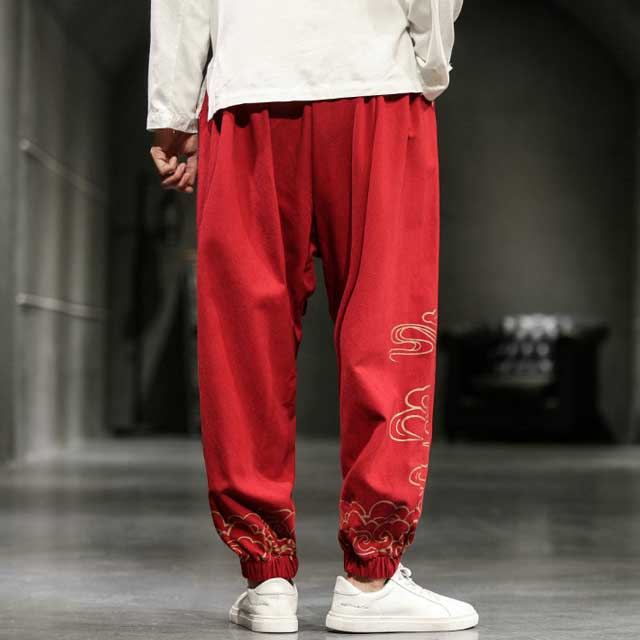 Japanese Jogger Pants - Harem Pants Men