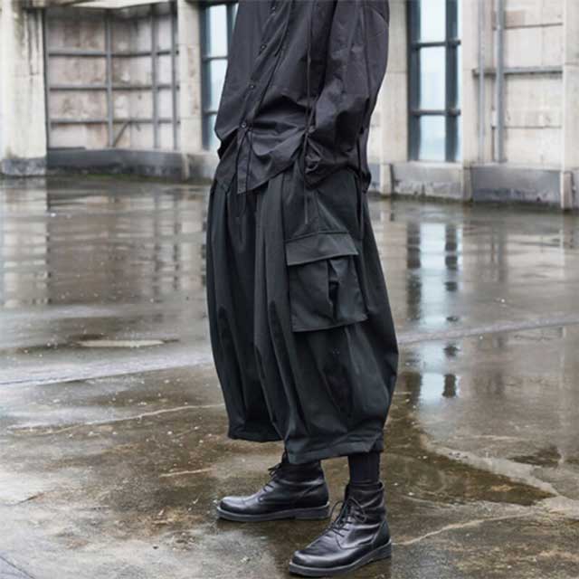 Japanese Streetwear Hakama Pants - Harem Pants Men