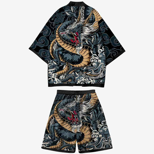Kimono Shirt For Men - Harem Pants Men