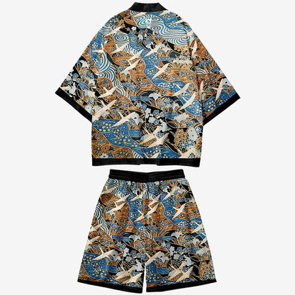 Kimono Shirt Men - Harem Pants Men