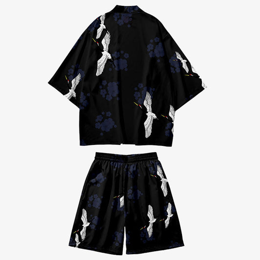 Kimono Shirt Mens - Harem Pants Men