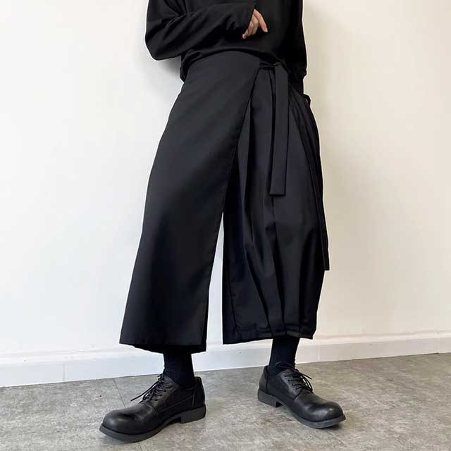 Modern Hakama Pants - Harem Pants Men