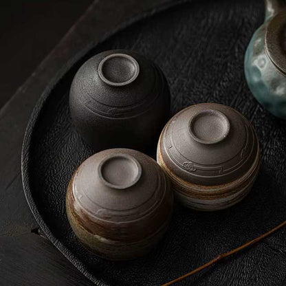 Rustic Japanese Tea Cups - Harem Pants Men