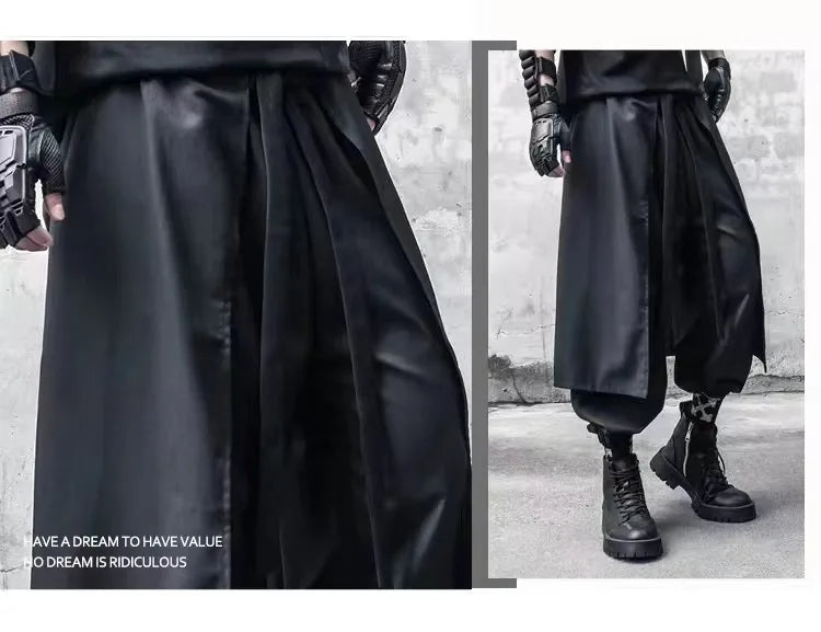 Darkstyle Patchwork Samurai Pant - Harem Pants Men