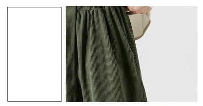 Corduroy Harem Pants for Men – Oversized Streetwear Trousers