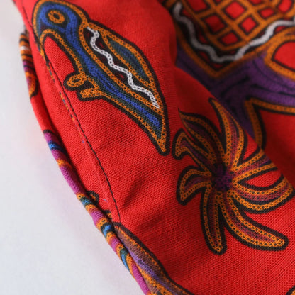 Red Vibe African Bloomers – Harem Pants Men Style - Harem Pants Men