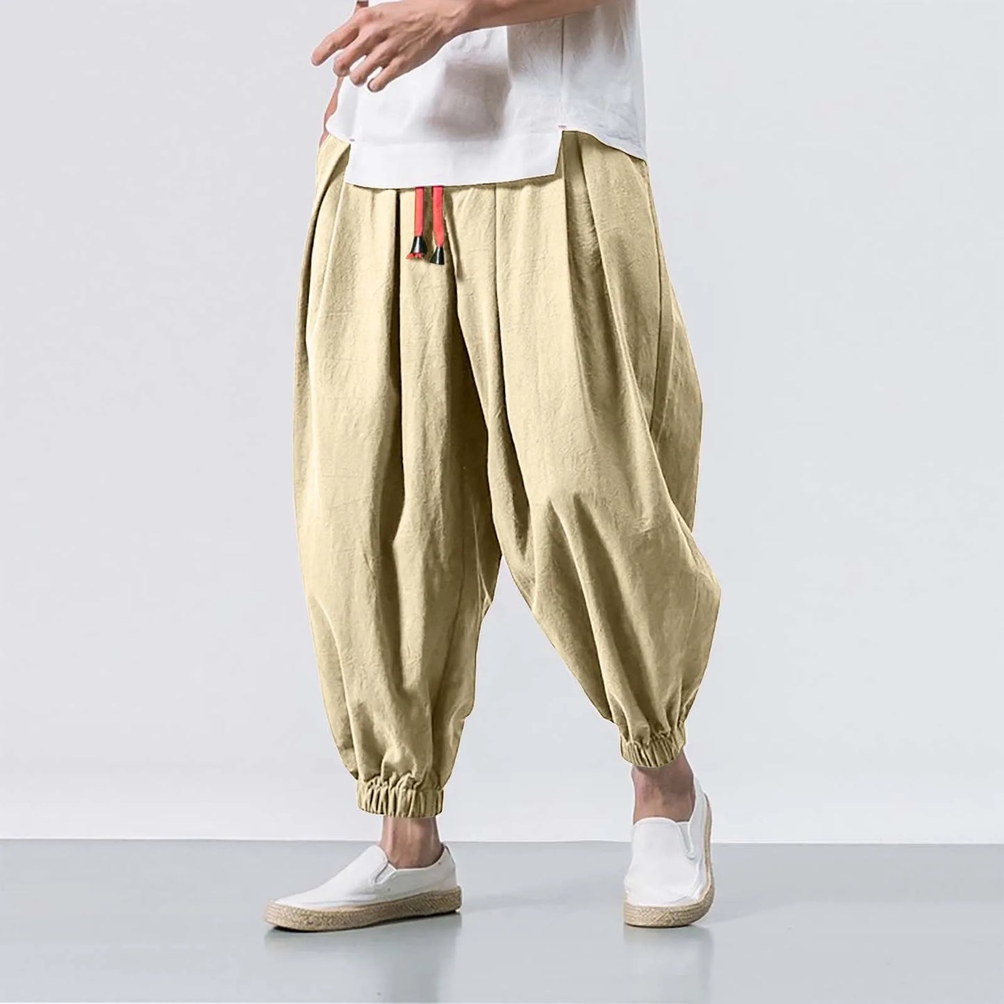 Harajuku Oversized Harem Pants for Men – Japanese Streetwear Style