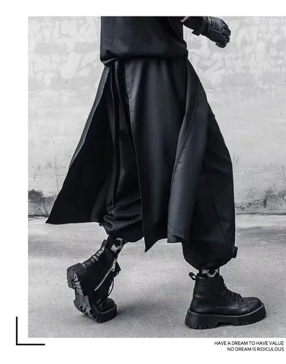 Darkstyle Patchwork Samurai Pant - Harem Pants Men