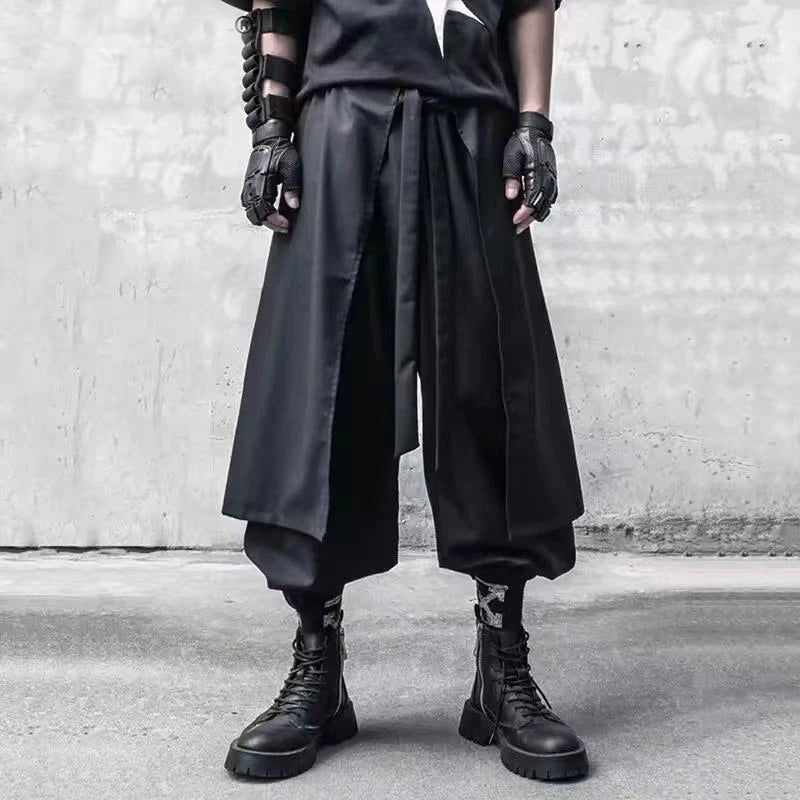 Darkstyle Patchwork Samurai Pant - Harem Pants Men