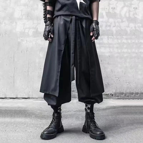 Darkstyle Patchwork Samurai Pant - Harem Pants Men