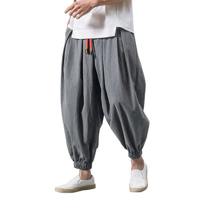 Harajuku Oversized Harem Pants for Men – Japanese Streetwear Style