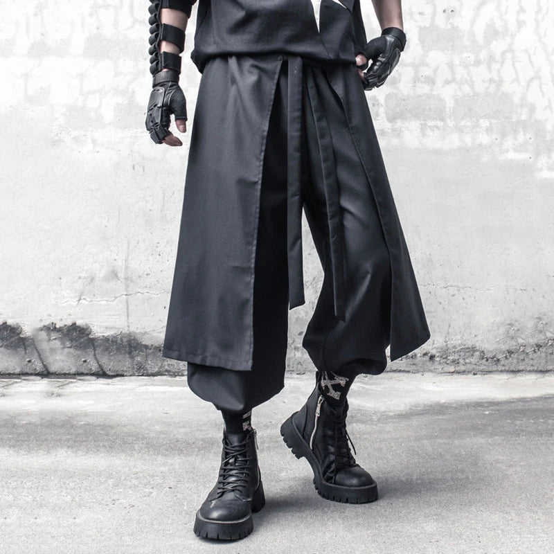 Darkstyle Patchwork Samurai Pant - Harem Pants Men