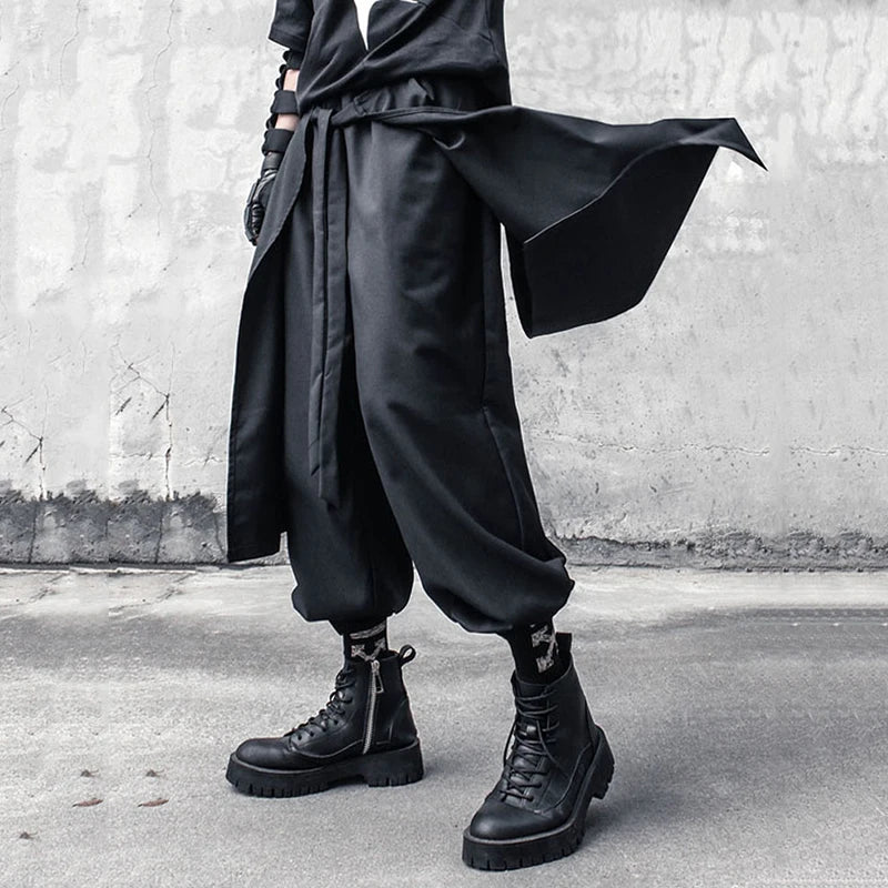 Darkstyle Patchwork Samurai Pant - Harem Pants Men
