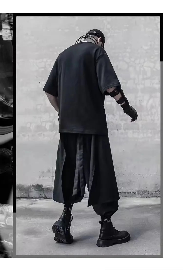 Darkstyle Patchwork Samurai Pant - Harem Pants Men