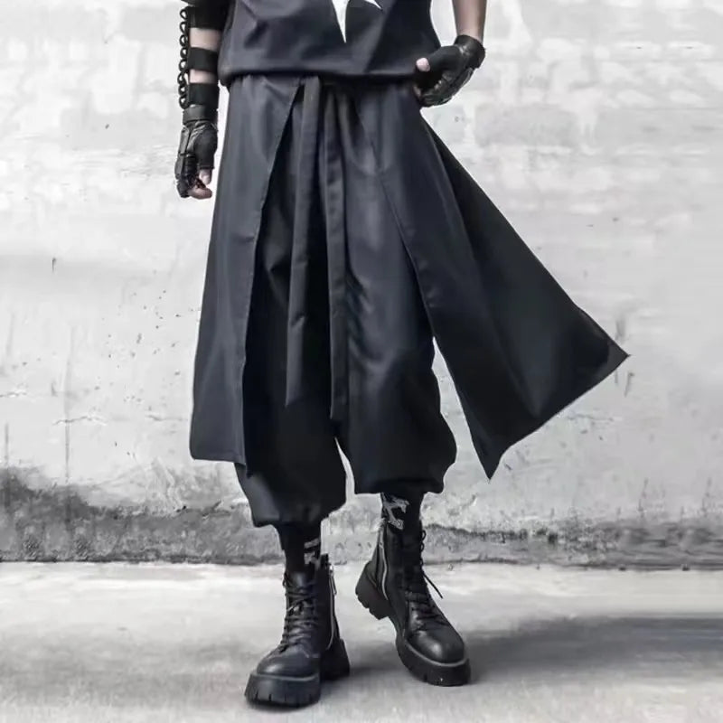 Darkstyle Patchwork Samurai Pant - Harem Pants Men