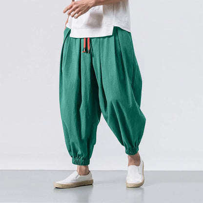 Harajuku Oversized Harem Pants for Men – Japanese Streetwear Style