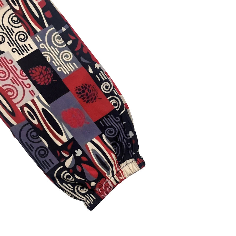 Harem Pants Men – Printed Rhythm Flow Pants - Harem Pants Men