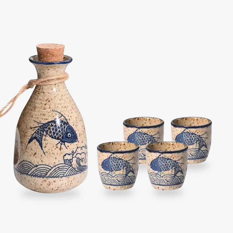 Sake Drinking Set - Harem Pants Men