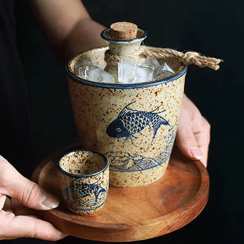Sake Drinking Set - Harem Pants Men