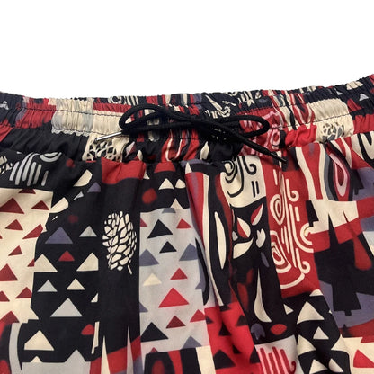 Harem Pants Men – Printed Rhythm Flow Pants - Harem Pants Men