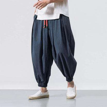 Harajuku Oversized Harem Pants for Men – Japanese Streetwear Style