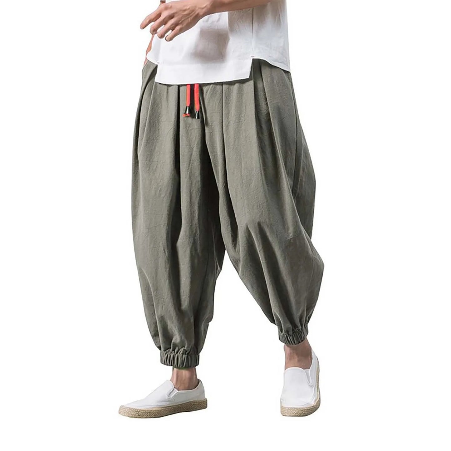 Harajuku Oversized Harem Pants for Men – Japanese Streetwear Style