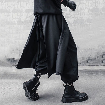 Darkstyle Patchwork Samurai Pant - Harem Pants Men