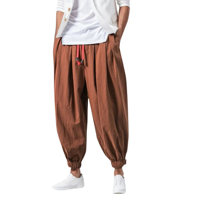 Harajuku Oversized Harem Pants for Men – Japanese Streetwear Style