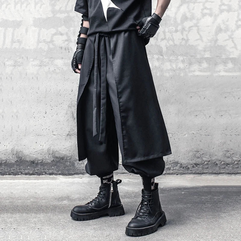 Darkstyle Patchwork Samurai Pant - Harem Pants Men