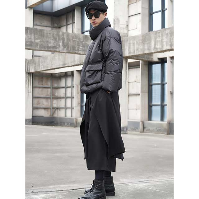 Street Hakama Pants - Harem Pants Men