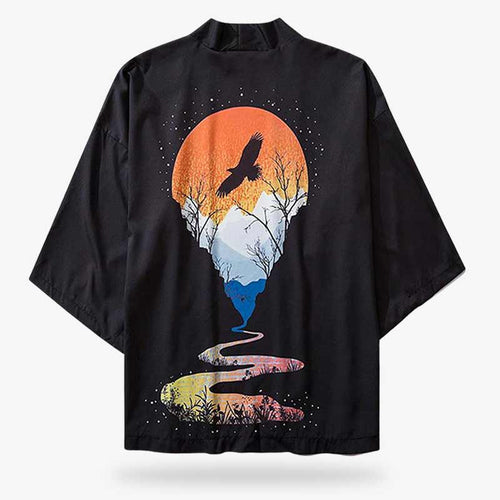 Streetwear Kimono - Harem Pants Men