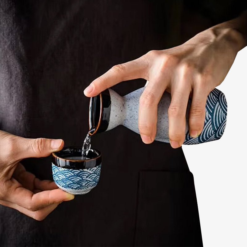 Vintage Sake Set - Harem Pants Men