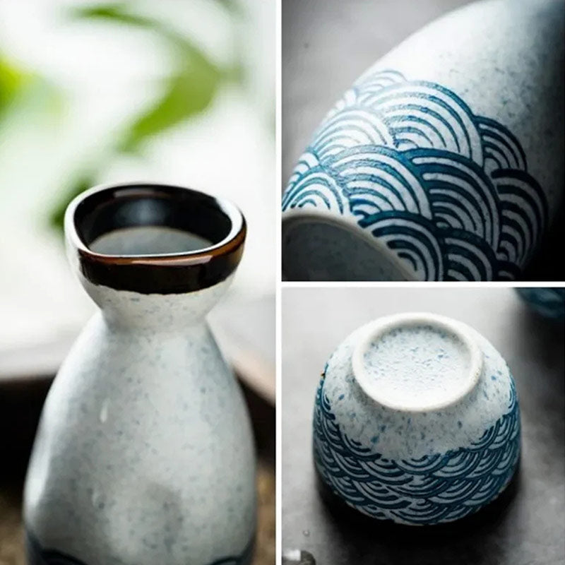 Vintage Sake Set - Harem Pants Men