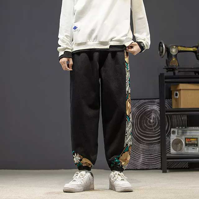 Japanese Jogger Pants - Harem Pants Men