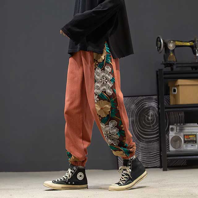 Japanese Jogger Pants - Harem Pants Men