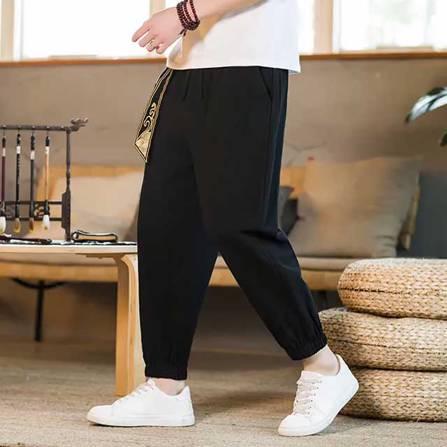 Japanese Kimono Pants - Harem Pants Men