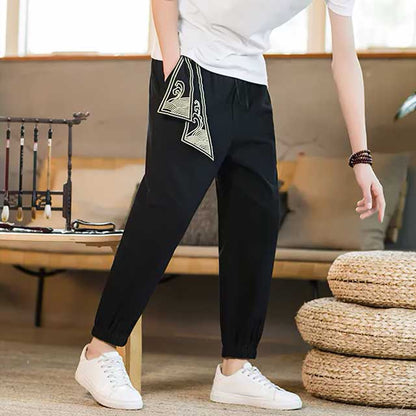 Japanese Kimono Pants - Harem Pants Men